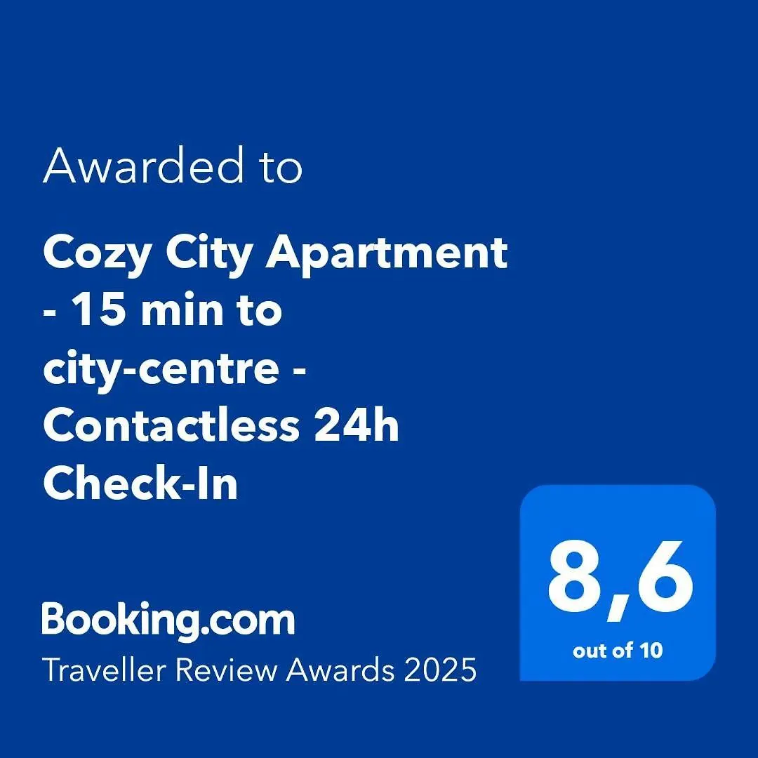 Cozy City Apartment - 15 Min To City-Centre - Contactless 24H Check-In Vienna 0*,  Austria